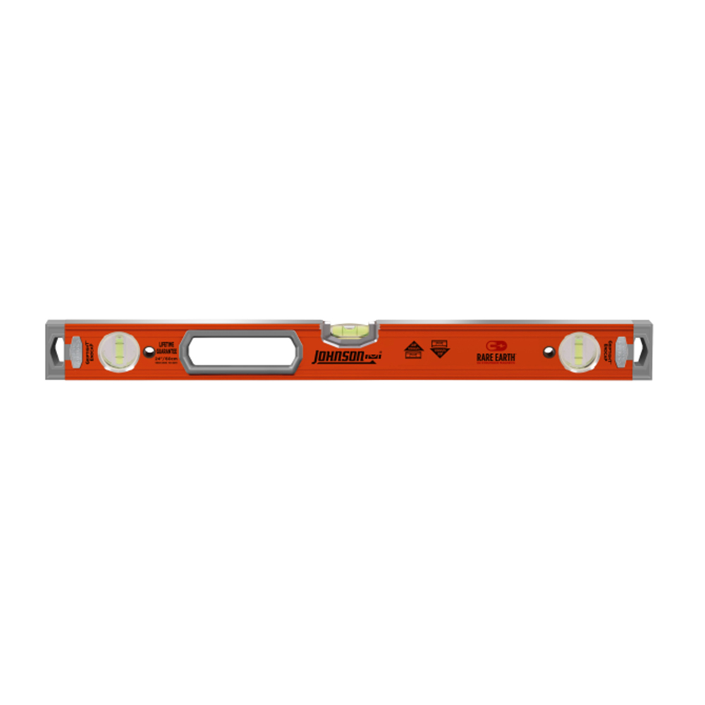 Johnson Level 24 Inch Magnetic Heavy Duty Aluminum Box Level  from GME Supply